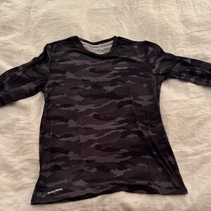 Medalist Black Camo Long Sleeve Shirt